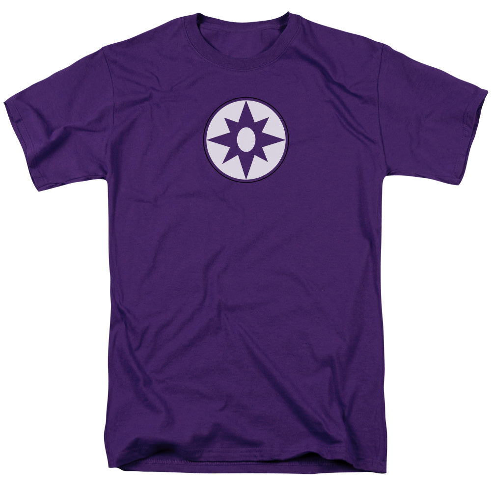 Green Lantern Star Sapphire Logo Mens T Shirt Purple Officially Licensed