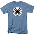 Green Lantern Blue Lantern Logo Mens T Shirt Carolina Blue Officially Licensed
