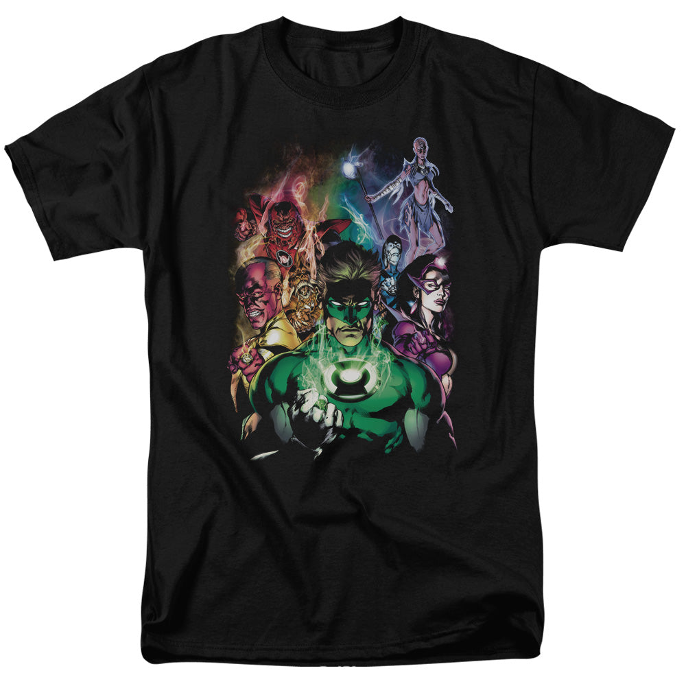 Green Lantern The New Guardians Mens T Shirt Black Officially Licensed