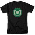 Green Lantern Green Symbol Mens T Shirt Black Officially Licensed