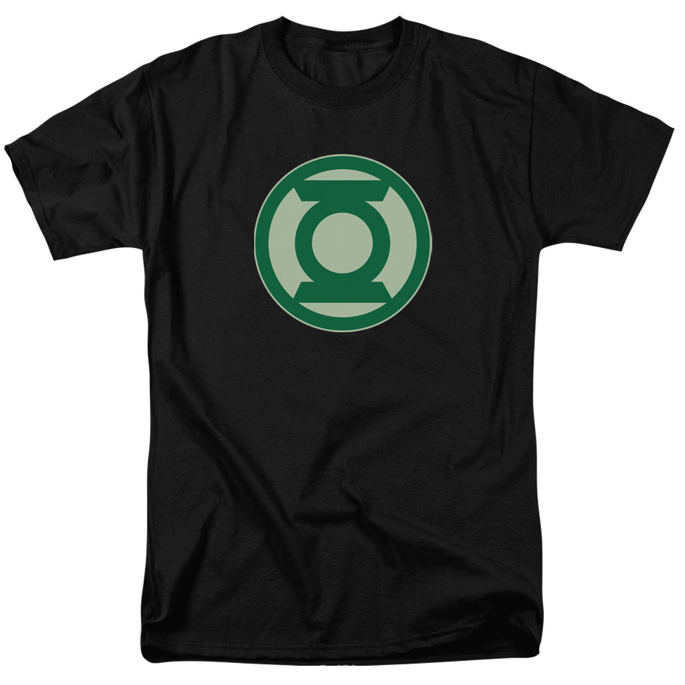 Green Lantern Green Symbol Mens T Shirt Black Officially Licensed