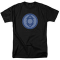 Green Lantern Indigo Symbol Mens T Shirt Black Officially Licensed