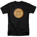 Green Lantern Orange Symbol Mens T Shirt Black Officially Licensed