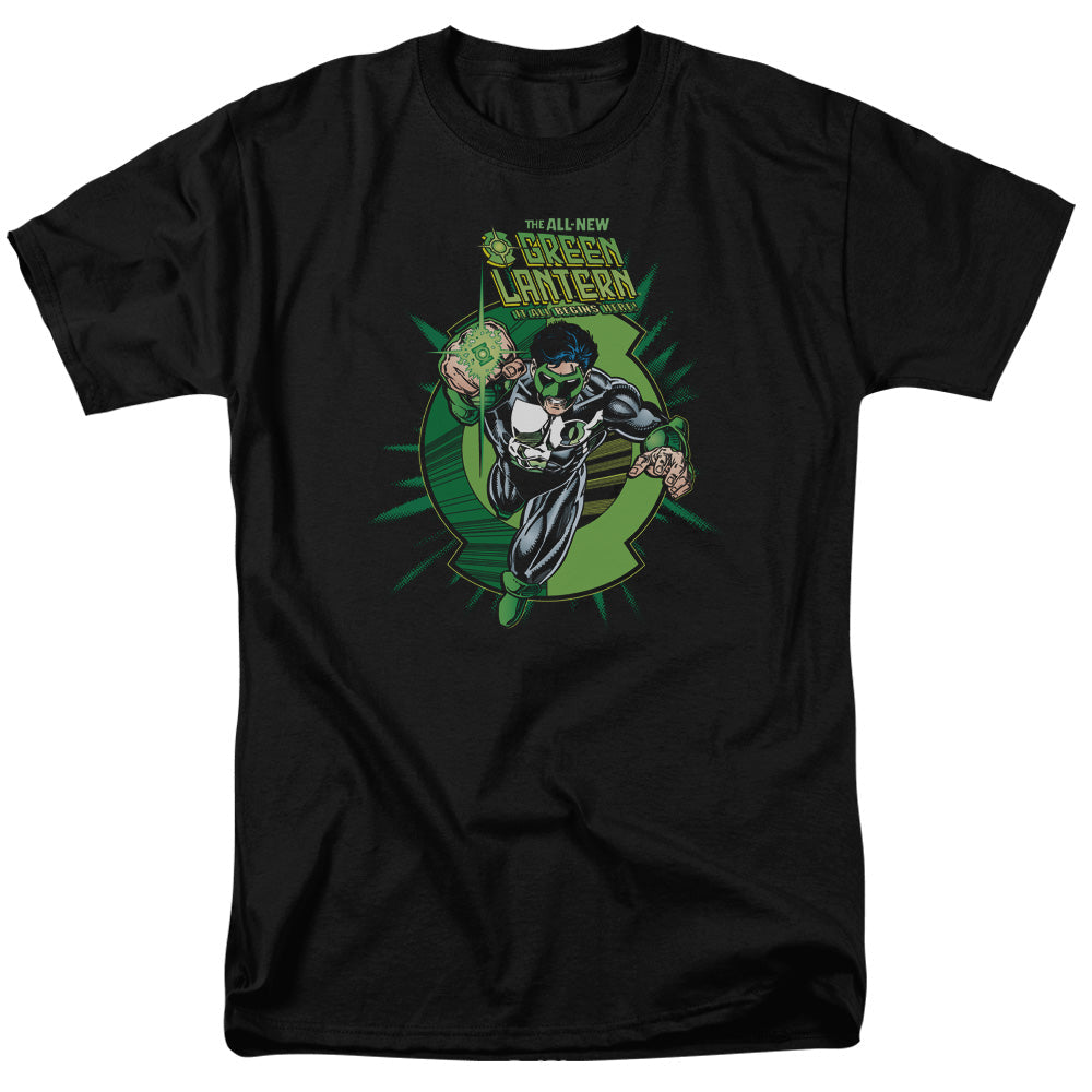 Green Lantern Rayner Cover Mens T Shirt Black Officially Licensed