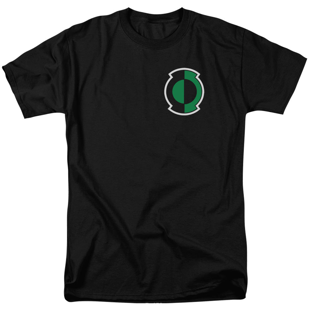 Green Lantern Kyle Logo Mens T Shirt Black Officially Licensed