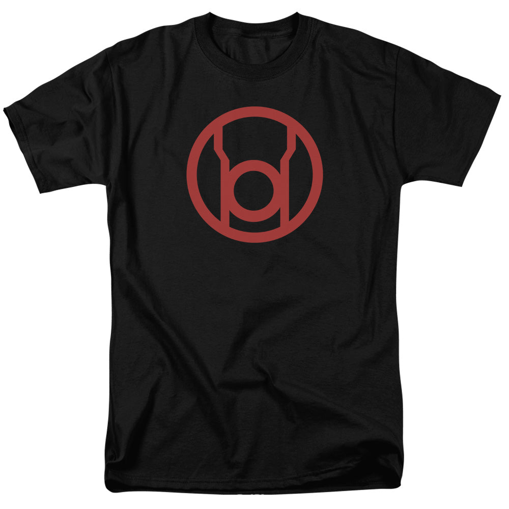 Green Lantern Red Emblem Mens T Shirt Black Officially Licensed