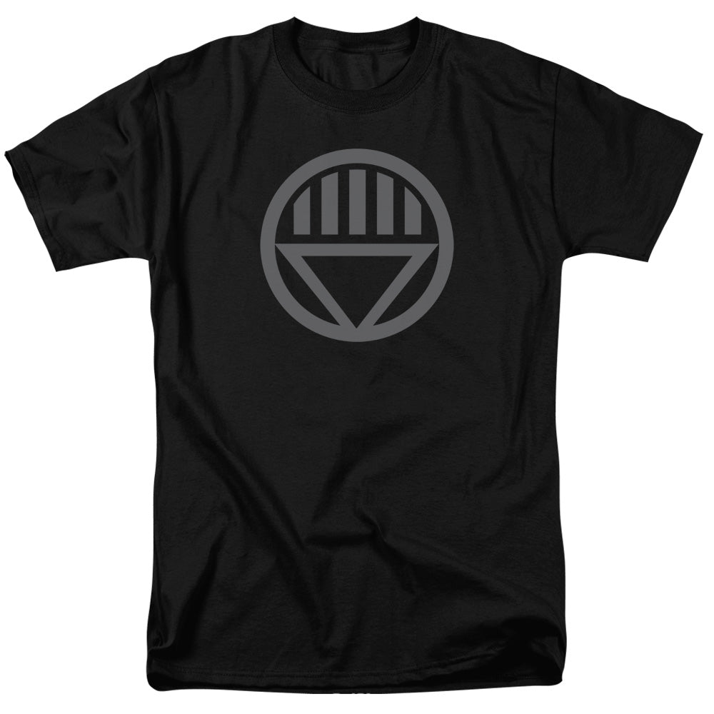 Green Lantern Grey Emblem Mens T Shirt Black Officially Licensed