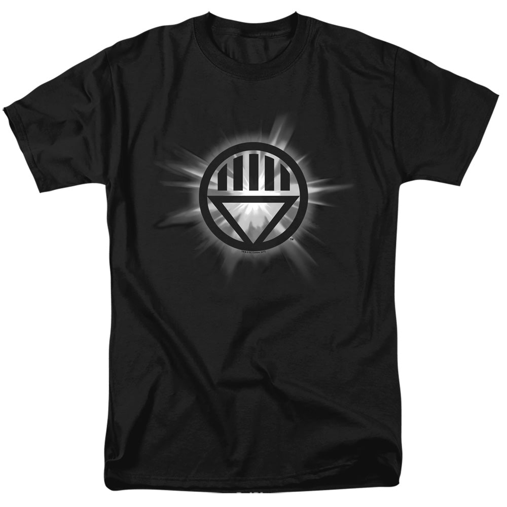 Green Lantern Black Glow Mens T Shirt Black Officially Licensed