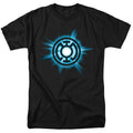Green Lantern Blue Glow Mens T Shirt Black Officially Licensed
