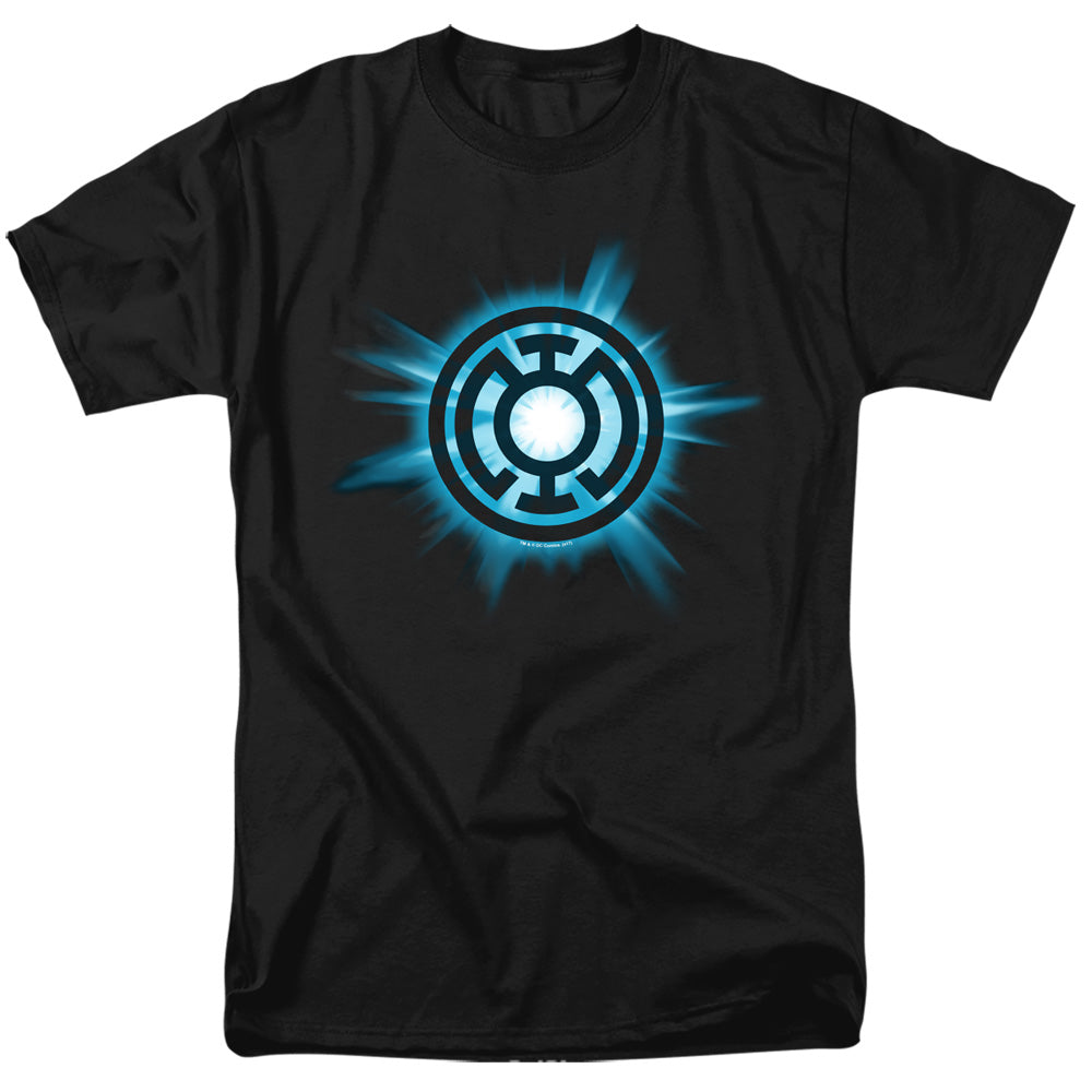 Green Lantern Blue Glow Mens T Shirt Black Officially Licensed