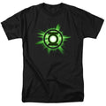 Green Lantern Green Glow Mens T Shirt Black Officially Licensed