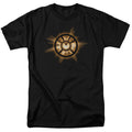 Green Lantern Orange Glow Mens T Shirt Black Officially Licensed