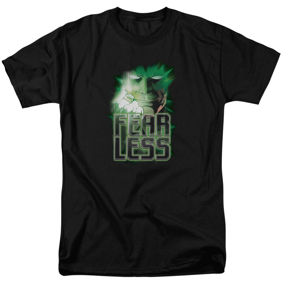 Green Lantern Fearless Mens T Shirt Black Officially Licensed