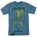 Green Lantern Power Up Mens T Shirt Slate Officially Licensed