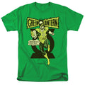 Green Lantern Retro Oath Mens T Shirt Kelly Green Officially Licensed