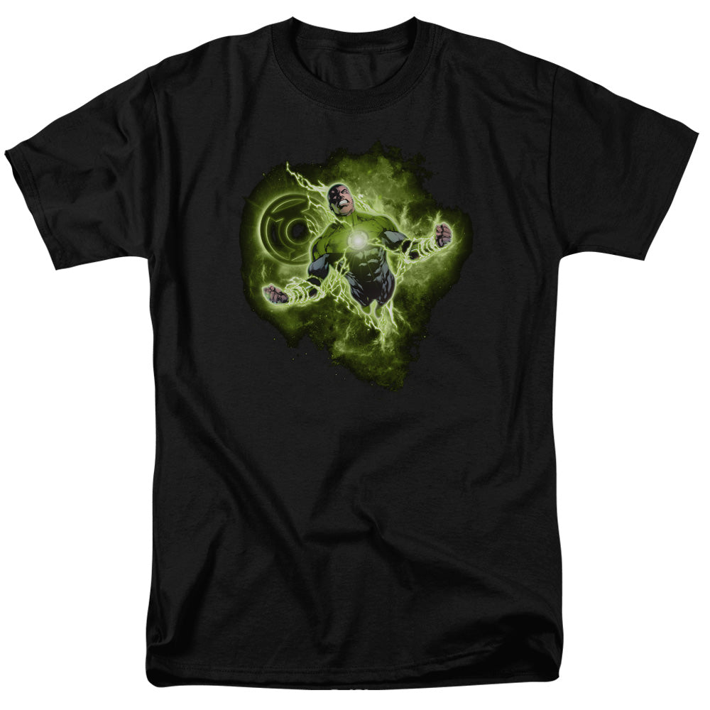 Green Lantern Lantern Nebula Mens T Shirt Black Officially Licensed