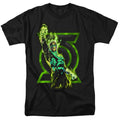 Green Lantern Fully Charged Mens T Shirt Black Officially Licensed