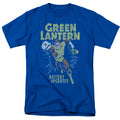 Green Lantern Fully Charged Mens T Shirt Royal Blue Officially Licensed