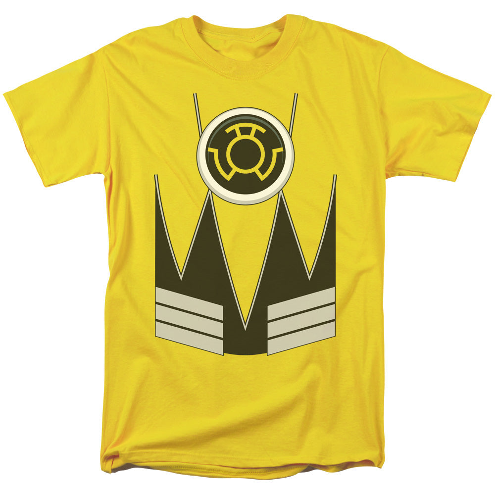 Green Lantern Sinestro Mens T Shirt Yellow Officially Licensed