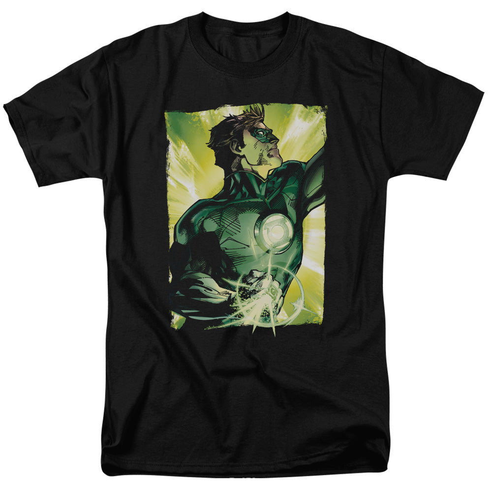 Green Lantern Up Up Mens T Shirt Black Officially Licensed