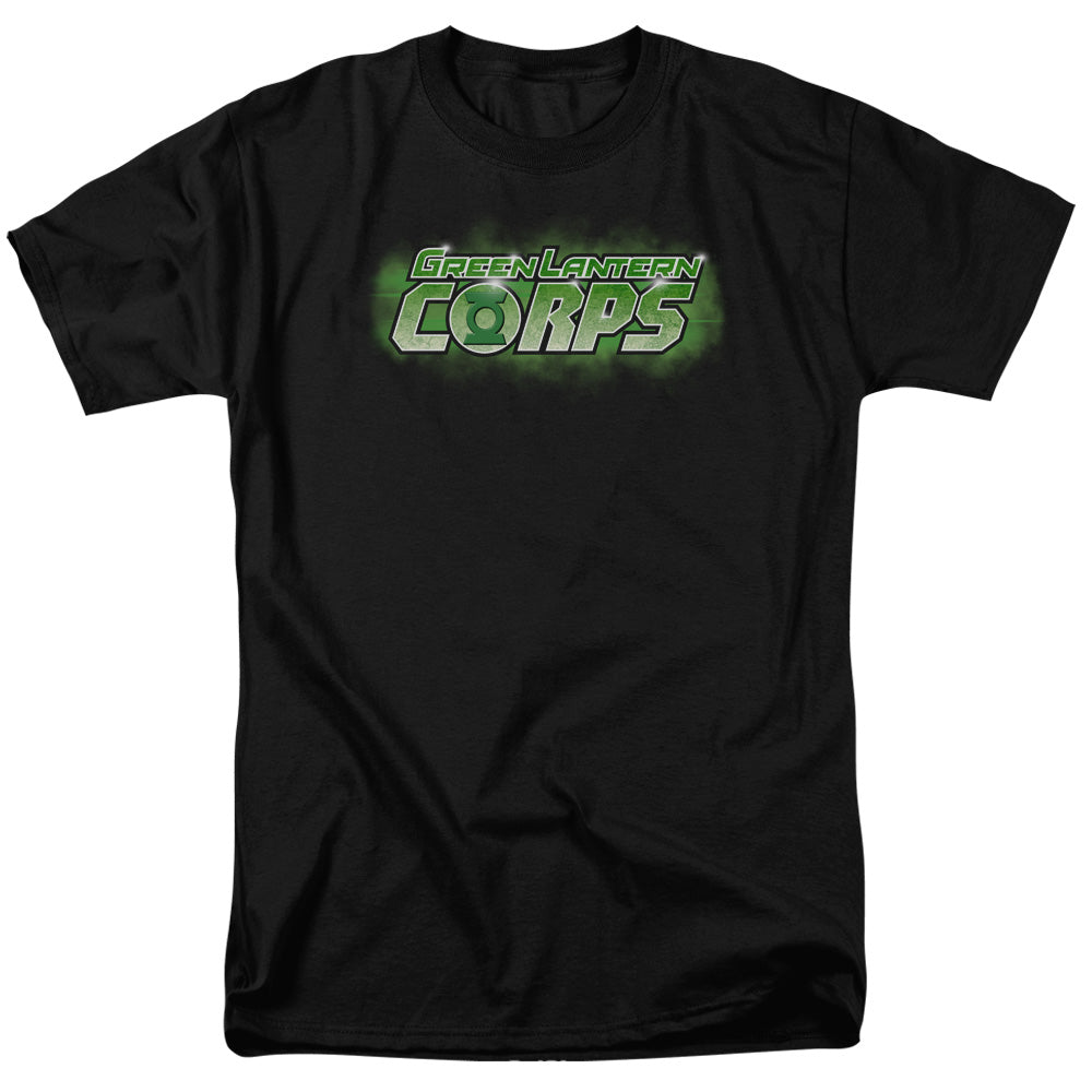 Green Lantern Gl Corps Title Mens T Shirt Black Officially Licensed