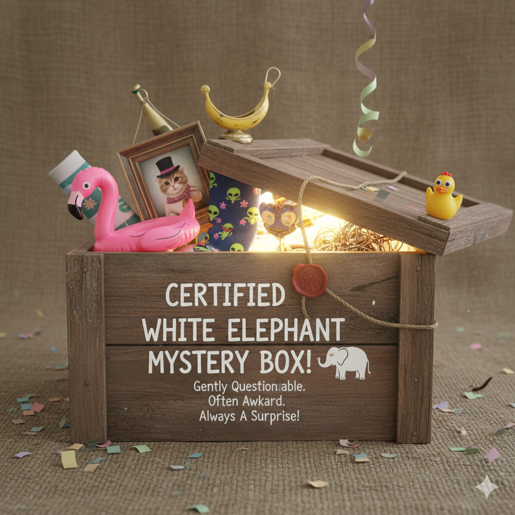 The White Elephant Mystery! 🎁 Hilarious & Awkward Gifts!