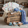 The Crafty Chaos Collector's Crate! ✨ A Mystery Box of Creative Wonders & Supplies!!
