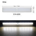 STEVVEX 6/10 LEDs PIR  with Motion Sensor Light for Cupboard, Wardrobe, Bed Lamp LED Under Cabinet Night Light For Closet Stairs Kitchen and multifunctional