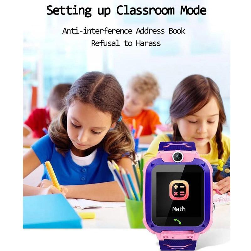 New Children's Smart Watch With SOS Smartwatch For Kids With Sim Card and Photo Camera Waterproof IP67 Protection Excelent Gift for Kids Support  IOS and Android Sistems