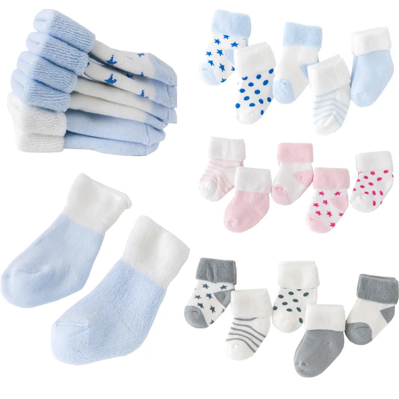 5Pair Baby Socks Boy and Girl