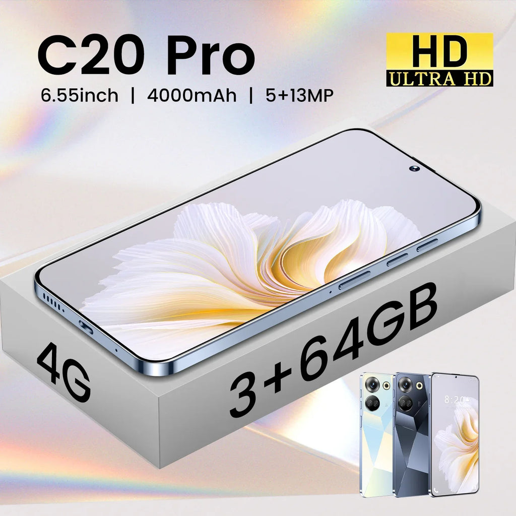 Tacno C20 Pro 5G Smartphone Android Cell Phone 16GB+1TB 2024 Hot Selling 60MP+108MP Dual Camera Face Unlock Full  Smart Mobile