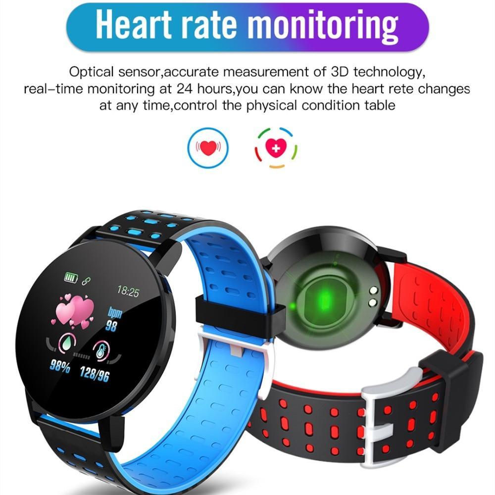 New Bluetooth Smart Watch For Men and Woman With Multifunction Blood Pressure Smartwatch  Sport Tracker Band For Android IOS and WhatsApp Connection