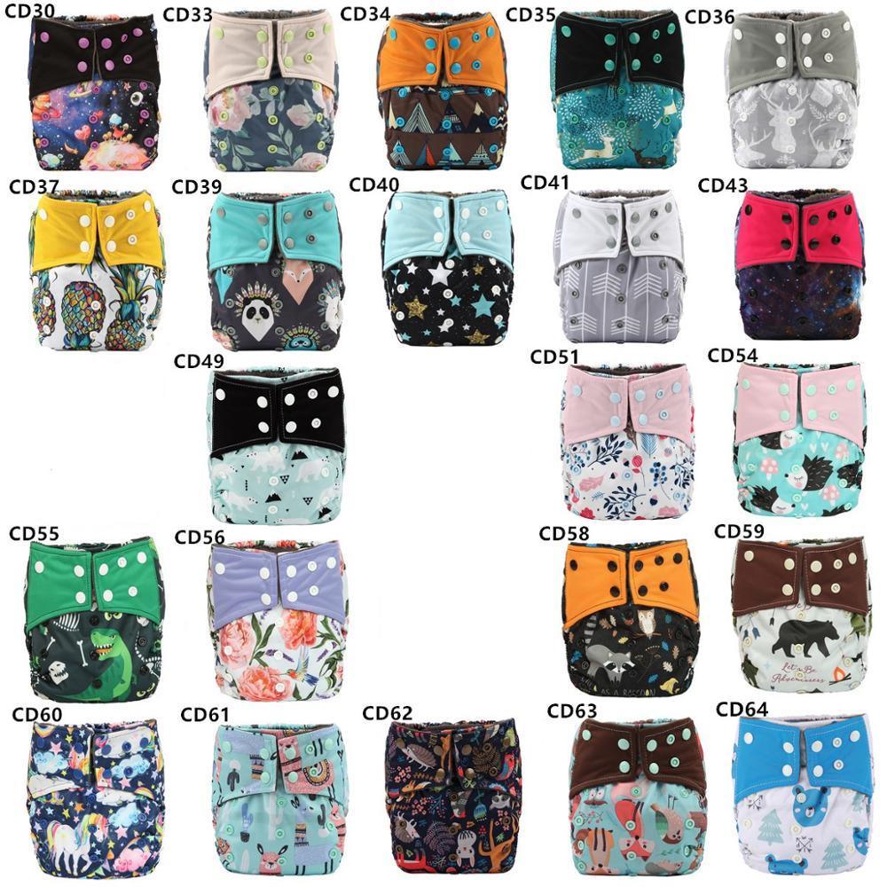 Luxury Charcoal Bamboo Baby Cloth Diaper Nappy Washable Reusable Double Gusset Square Tabs Nappies for Baby and Kids