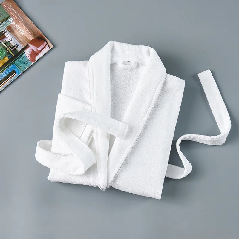 100% Cotton Waffle Bathrobe for Men or Women