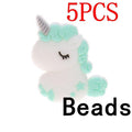 Silicone Unicorn Teether Beads Cute Cartoon Rodent BPA Free Baby Teething Toy For Baby and Kids