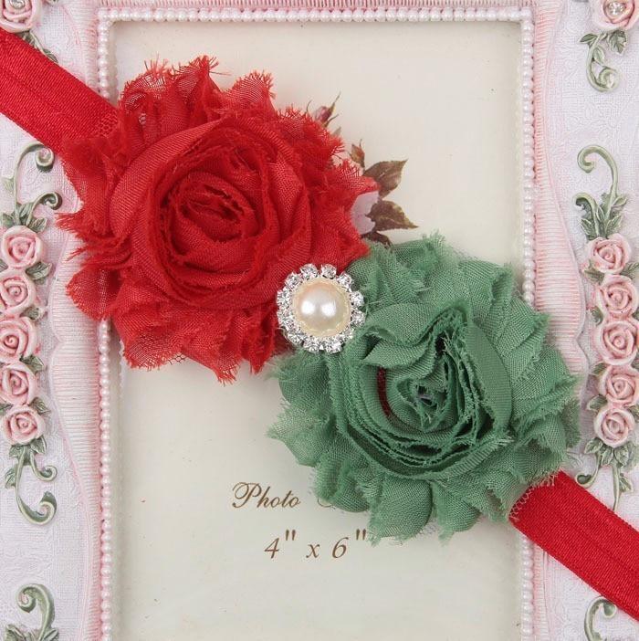 Handmade Flower Newborn Headwear Head Wrap Band Hairband Gift Toddlers For Baby Girls