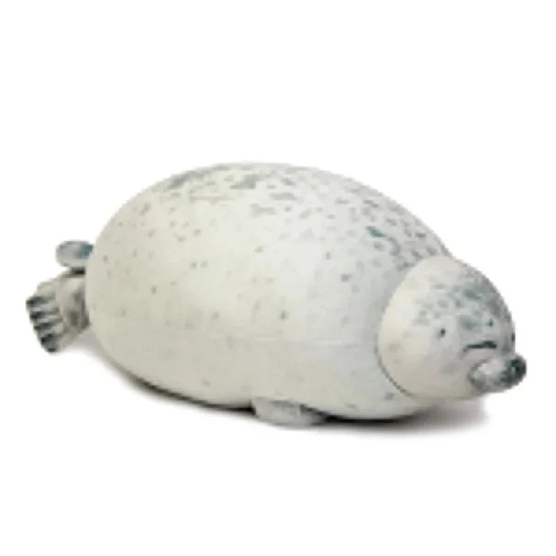 Angry Blob Seal Pillow – Cute 3D Chubby Sea Lion Plush Toy Gift