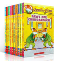 10 Books Geronimo Stilton 1-10 Mouse Reporter English Color Picture Adventure Novel Manga Comic Story