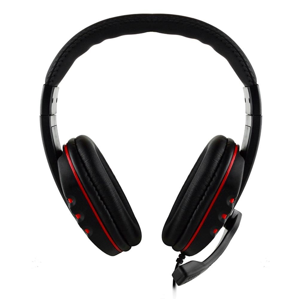 Gaming Headphones 3.5mm Wired Game Headset Noise Canceling Earphone with Microphone Volume Control for PC Laptop Smart Phone