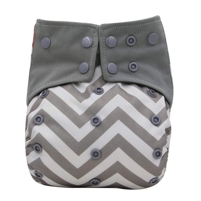 All-In-One  Cloth Diaper for Baby Bamboo Charcoal Eco-friendly Baby Cloth Diaper