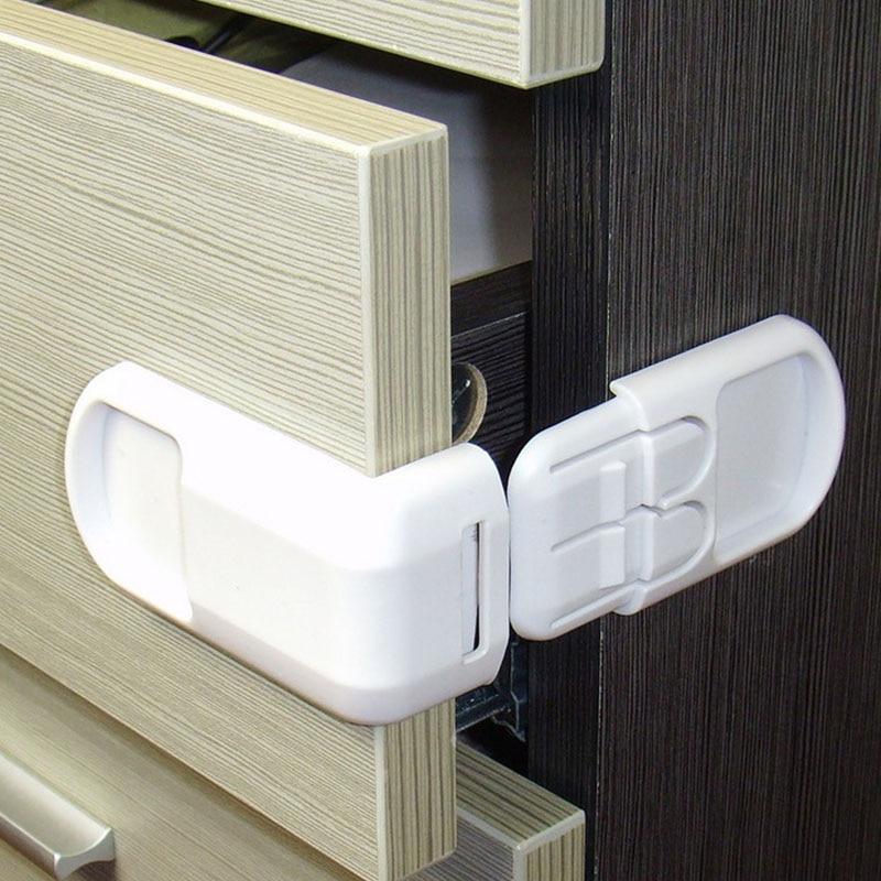 Plastic Baby Safety Protection From Children In Cabinets Boxes Lock Drawer Door  Security Product