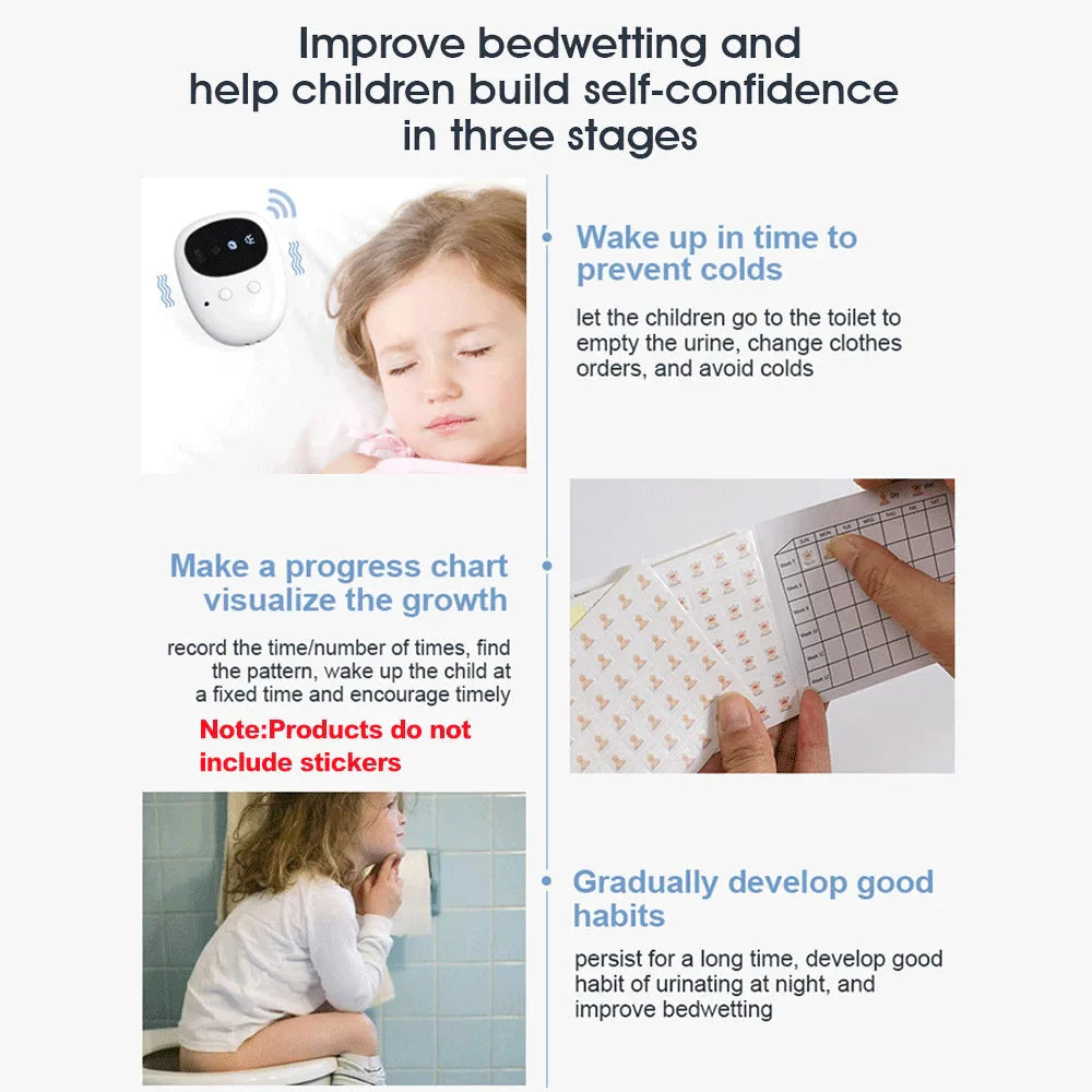 Wireless Bedwetting Alarm for Kids & Elder Care Training