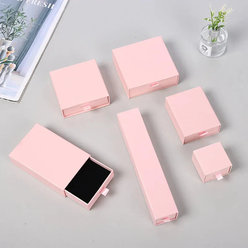 10pcs Paper Jewelry Gift Boxes for Rings, Earrings & Bracelets