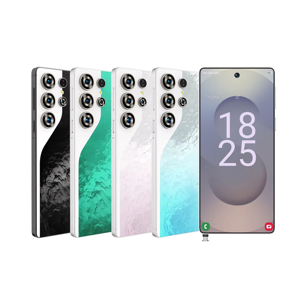 Android Fingerprint Unlock 4G 5g Network 6.6Inch Mobile Phone 5G Smartphone