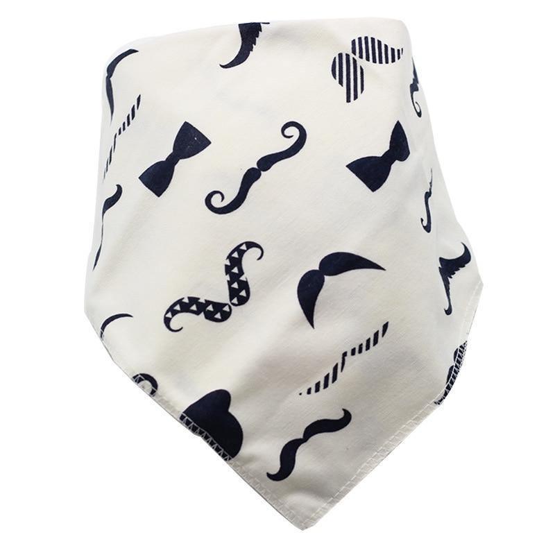 Baby Bibs Waterproof Triangle Cotton Cartoon Child Bibs Dribble Bibs Newborn Slabber Absorbent Cloth For Kids