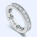 Certified 925 silver ring for women with Zircon stone