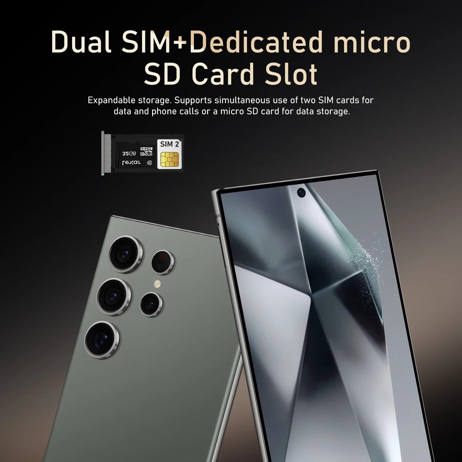 2025 S24 Ultra 7.3 5G Smartphone 16GB+1TB Android HD LCD 65W S Pen Mobile Gaming Phone with WIFI French & Spanish LTE Cellular