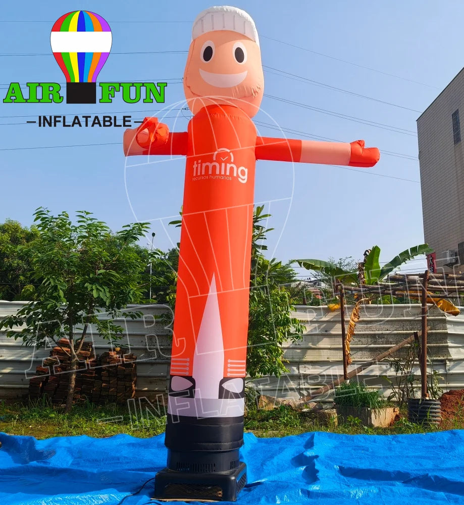 AIRFUN Custom Print Inflatable Flailing Tube Man Wacky Wavy Wind Flying Air Dancer Balloon