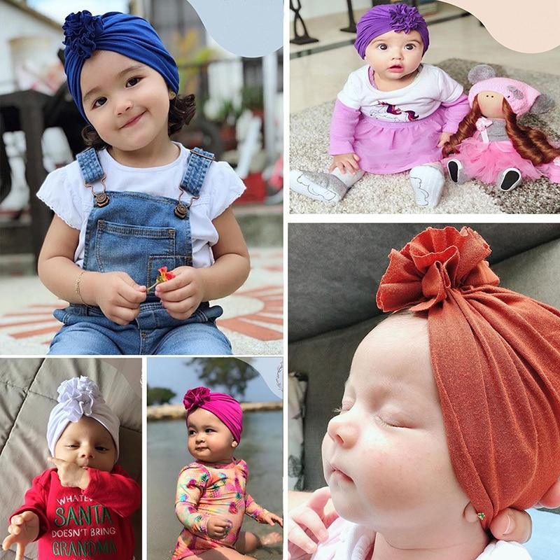 Baby Girls Head Wrap Turban Headbands Hair Accessories For Girls Baby Kids elegent Design  Bow