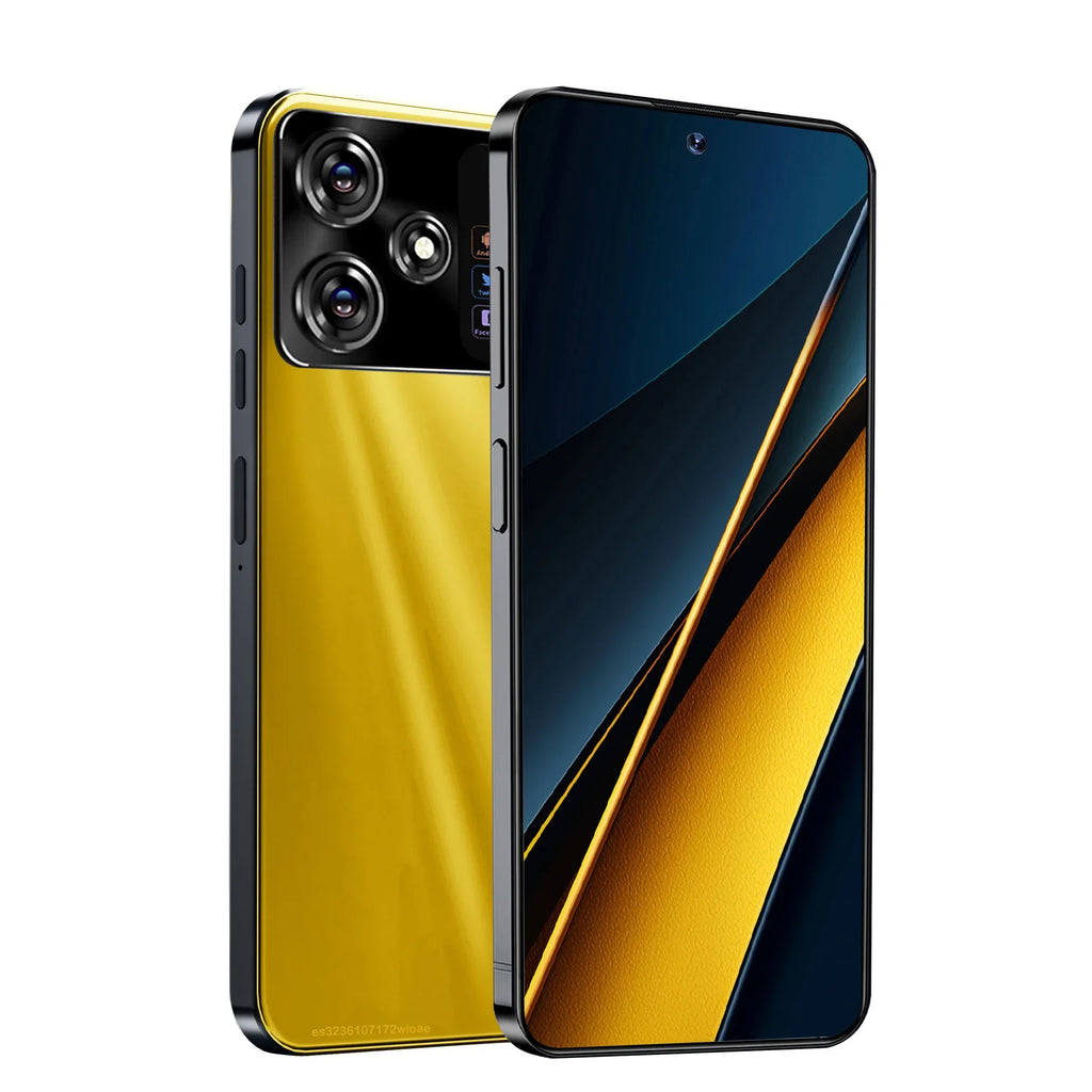 Mobile Phone X5 Pro 16GB+1TB Cellphone 7.3inch Screen Smartphone 5g Gaming Mobile Cell Phone